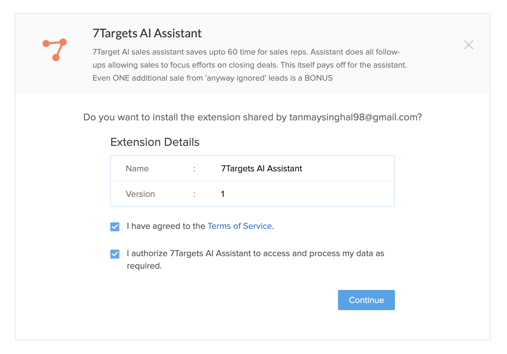 Assign to Assistant